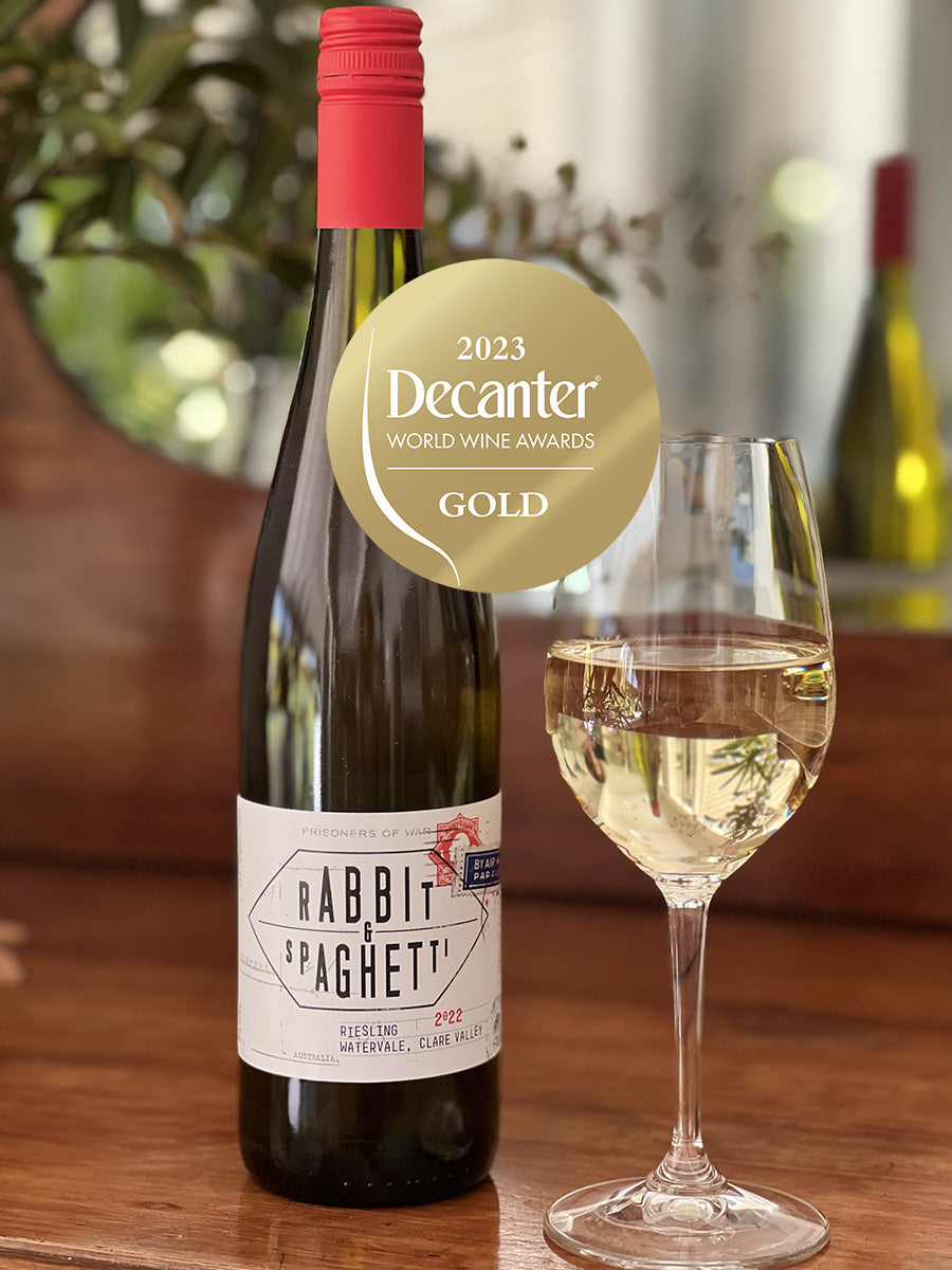 Jack Rabbit Riesling DECANTER GOLD FOR RABBIT & SPAGHETTI RIESLING! – Rabbit & Spaghetti